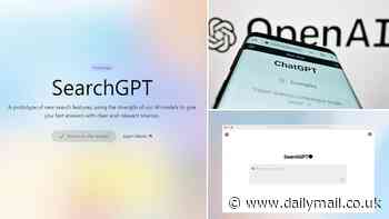 OpenAI takes on Google: Microsoft-backed tech giant launches an AI search tool dubbed SearchGPT