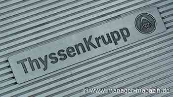 Thyssenkrupp: Aktie fällt in Richtung Rekordtief, Konzern ist pessimistisch