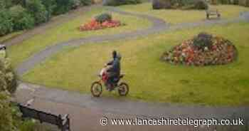 People on quad bikes seen 'at speed' in Blackpool park