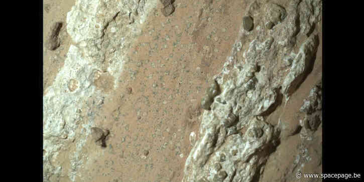NASA's Perseverance Rover vindt interessant gesteente op de planeet Mars