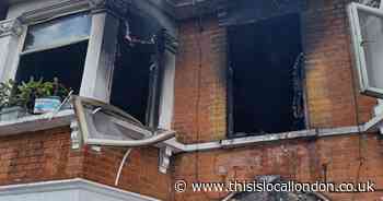 Northbrook Road, Ilford fire: Two people in hospital