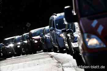 Vier Menschen bei Auffahrunfall auf der A2 bei Herford verletzt