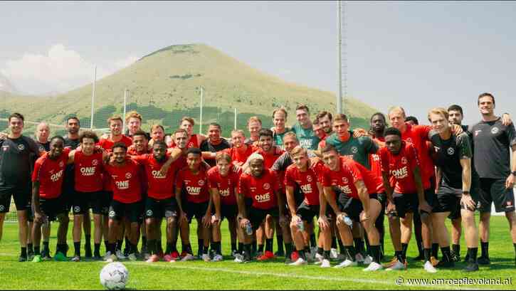 Almere - City kijkt terug op geslaagd trainingskamp: 'We zijn een stuk fitter geworden'