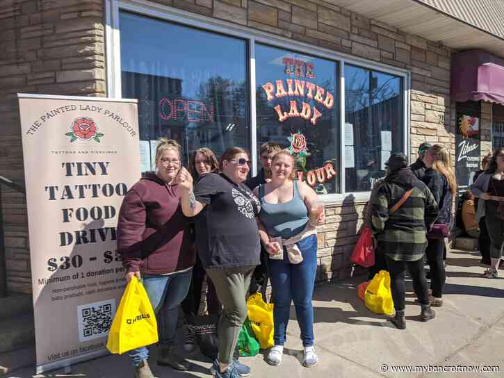 Tiny Tattoos hoping to raise big amounts of food 