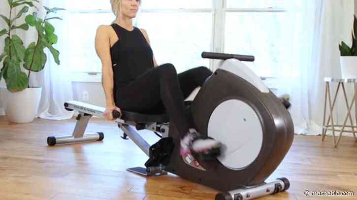 This deluxe recumbent bike and rower is just $675.97