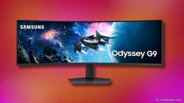 Play your favorite games on the larger-than-life Samsung Odyssey G9, now $500 off