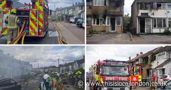 Third Avenue, Dagenham fire: Pictures reveal damage