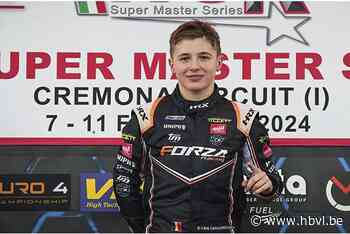 Dertienjarige Dries uit Zolder tekent contract bij McLaren Racing Development