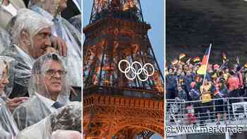 Viele DOSB-Sportler verlassen Olympia-Eröffnung früh, Panne am Eiffelturm – was Sie im TV nicht sahen