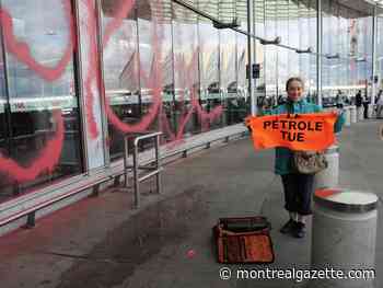 Three arrested at Trudeau airport following third day of anti-oil protests