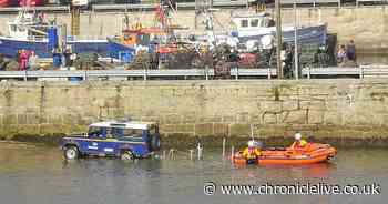 Driver sleeping on Holy Island Causeway sparks emergency response as tide rises around his vehicle