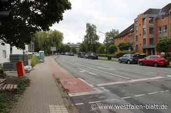 In zwei Straßen wird in Herford ab Montag, 29. Juli, gebaut