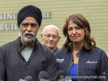 Smith, Sajjan tour Jasper townsite, praise firefighters battling area blazes