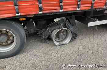 FW Alpen: Gemeldeter Lkw-Brand auf der Autobahn 57 in Alpen