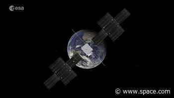 Europe's JUICE Jupiter probe flies by Earth on Aug. 20, and it may be visible to some skywatchers