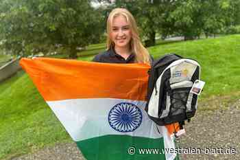 Charlotte Hake aus Beverungen geht für ein Jahr nach Indien