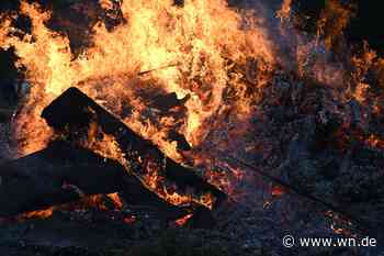 Osterfeuer hat ein Nachspiel: Anzeige gegen Landwirt