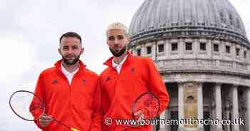 What are the serving rules for badminton at the Olympics?