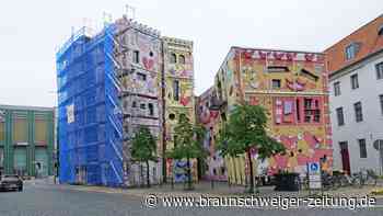Braunschweig: Rizzi-Haus mit Baugerüst – das ist der Grund