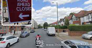 Finchley Road, Barnet: Gas work disruption for 3 weeks