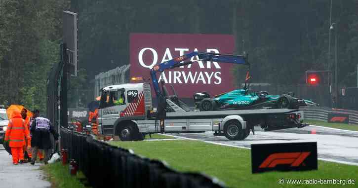 Verstappen Schnellster im Regen von Spa
