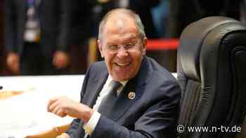 "Daran gibt es keinen Zweifel": Lawrow: Alle Kriegsziele werden in der Ukraine erreicht