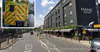 Hackney Road crash: Lorry driver and motorcyclist injured