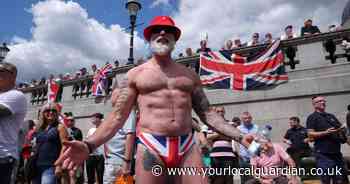 Thousands attend central London march led by Tommy Robinson