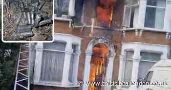Northbrook Road, Ilford fire: Baby thrown from window