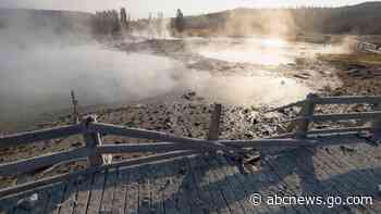 Surprise Yellowstone geyser eruption highlights little known hazard at popular park