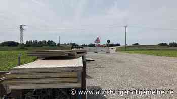 Bau der B16-Ortsumfahrung Hausen: Sperrung von Straße und Radweg