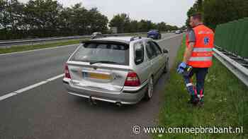 112-nieuws: bestelbus botst op auto • brandweer maakt wegdek schoon