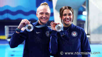 WATCH: Plantation diver wins first Team USA medal at Paris Olympics, local athletes debut