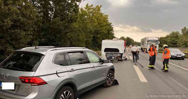 Mehrere Unfälle im Ferienverkehr auf der A73