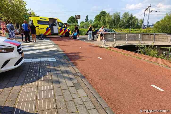 Fietser gecontroleerd na ongeluk in Purmerend