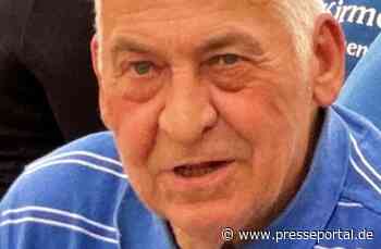 LPI-GTH: Öffentlichkeitsfahndung nach einem vermissten 79-Jährigen