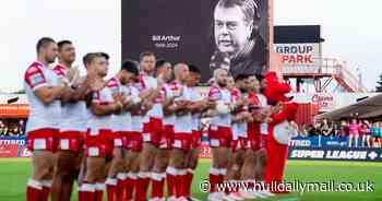 Hull KR pay tribute to Bill Arthur as Super League drama grows