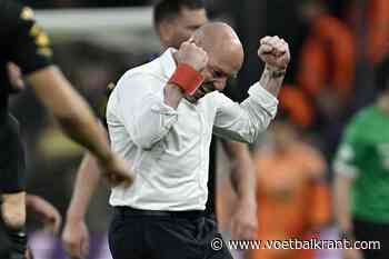 Brian Riemer niet blind voor minpunten, maar vindt na non-match toch ook reden om lof uit te delen aan zijn spelers