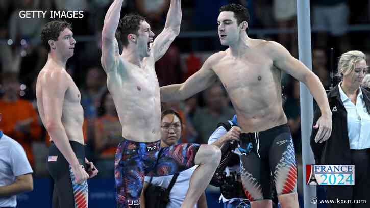 Dressel, Ledecky lead U.S. to medals in Paris