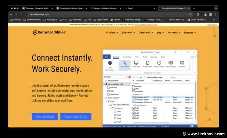 Remote Utilities for Windows review: Inexpensive, easy to use solution
