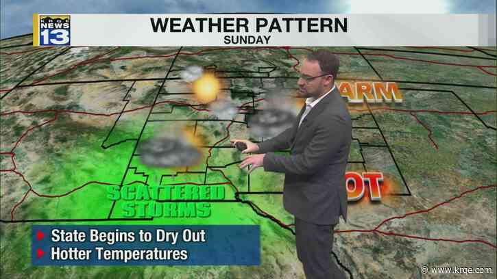 Drier and hotter across New Mexico