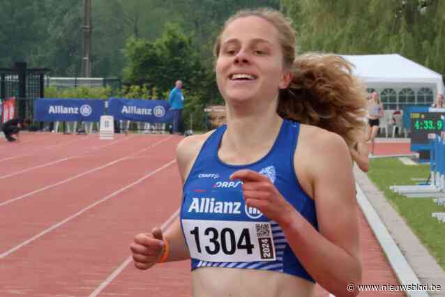 Snelle Lore Quatacker maakt weer indruk in Leuven