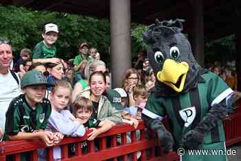 Preußen-Maskottchen „Fiffi“ im Zoo offiziell vorgestellt