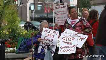 'I can't afford to buy fresh produce': Calgarians rally against high grocery prices
