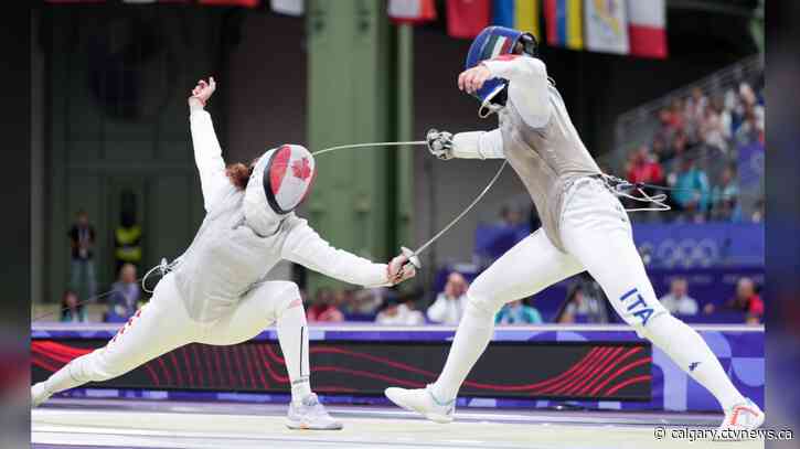 Calgary’s Eleanor Harvey advances to Sunday semi-final in quest to win Canada's first Olympic fencing medal