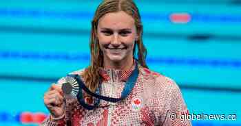 Summer McIntosh earns swimming silver in Paris