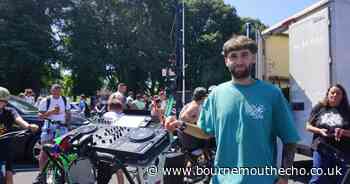Dom Whiting's Drum and Bass on the Bike returns to Bournemouth