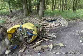 Wandelaar vindt sluikstort in bos