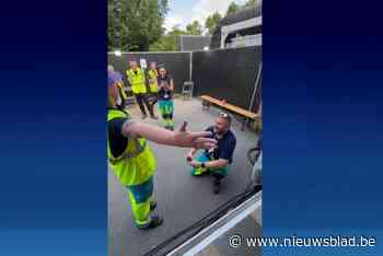 Mooi moment: huwelijksaanzoek achter de schermen van Tomorrowland