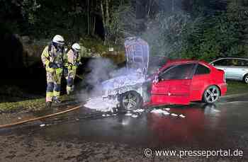 POL-PDWIL: PKW-Brand in Lissendorf